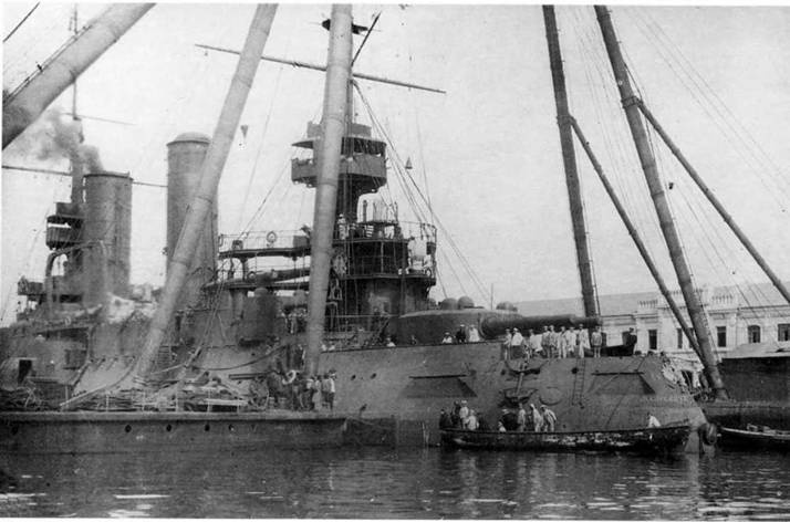 “Цесаревич” Часть I. Эскадренный броненосец. 1899-1906 гг. “Цесаревич” Часть I. Эскадренный броненосец. 1899-1906 гг.