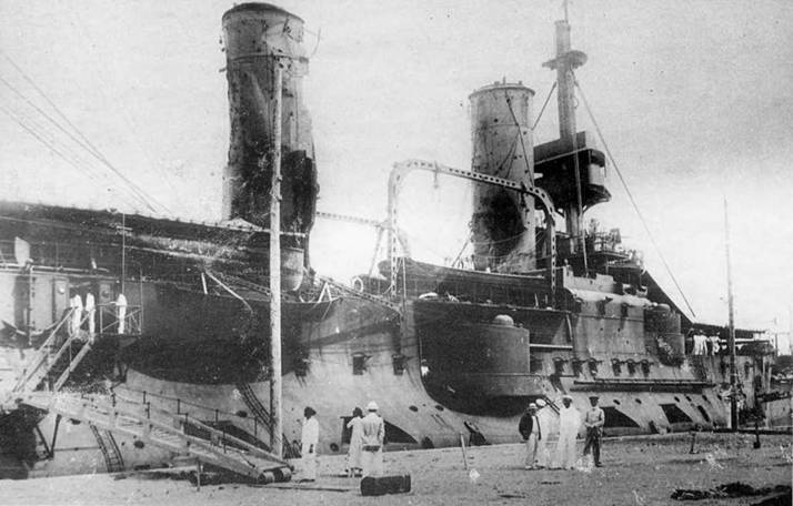 “Цесаревич” Часть I. Эскадренный броненосец. 1899-1906 гг. “Цесаревич” Часть I. Эскадренный броненосец. 1899-1906 гг.