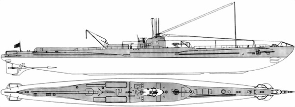 Боевые корабли японского флота 10.1918-8.1945 гг. Подводные лодки Боевые корабли японского флота 10.1918-8.1945 гг. Подводные лодки