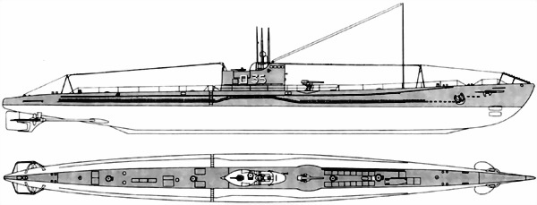 Боевые корабли японского флота 10.1918-8.1945 гг. Подводные лодки Боевые корабли японского флота 10.1918-8.1945 гг. Подводные лодки