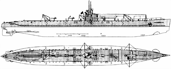 Боевые корабли японского флота 10.1918-8.1945 гг. Подводные лодки Боевые корабли японского флота 10.1918-8.1945 гг. Подводные лодки