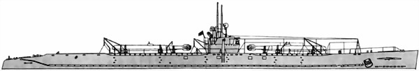 Боевые корабли японского флота 10.1918-8.1945 гг. Подводные лодки Боевые корабли японского флота 10.1918-8.1945 гг. Подводные лодки