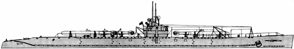Боевые корабли японского флота 10.1918-8.1945 гг. Подводные лодки Боевые корабли японского флота 10.1918-8.1945 гг. Подводные лодки