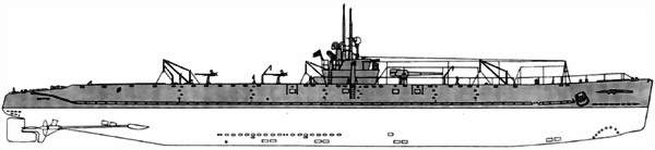 Боевые корабли японского флота 10.1918-8.1945 гг. Подводные лодки Боевые корабли японского флота 10.1918-8.1945 гг. Подводные лодки