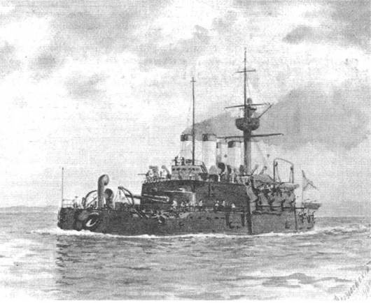 Броненосец “Наварин”. 1888-1905 гг. Броненосец “Наварин”. 1888-1905 гг.