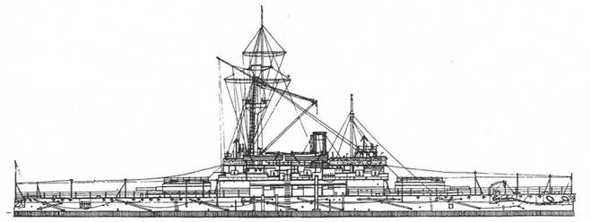 Броненосец “Наварин”. 1888-1905 гг. Броненосец “Наварин”. 1888-1905 гг.