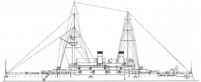 Броненосец “Наварин”. 1888-1905 гг. Броненосец “Наварин”. 1888-1905 гг.