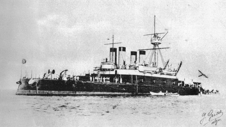 Броненосец “Наварин”. 1888-1905 гг. Броненосец “Наварин”. 1888-1905 гг.