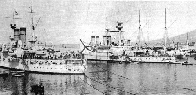 Броненосец “Наварин”. 1888-1905 гг. Броненосец “Наварин”. 1888-1905 гг.