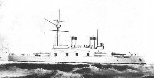 Броненосец “Наварин”. 1888-1905 гг. Броненосец “Наварин”. 1888-1905 гг.