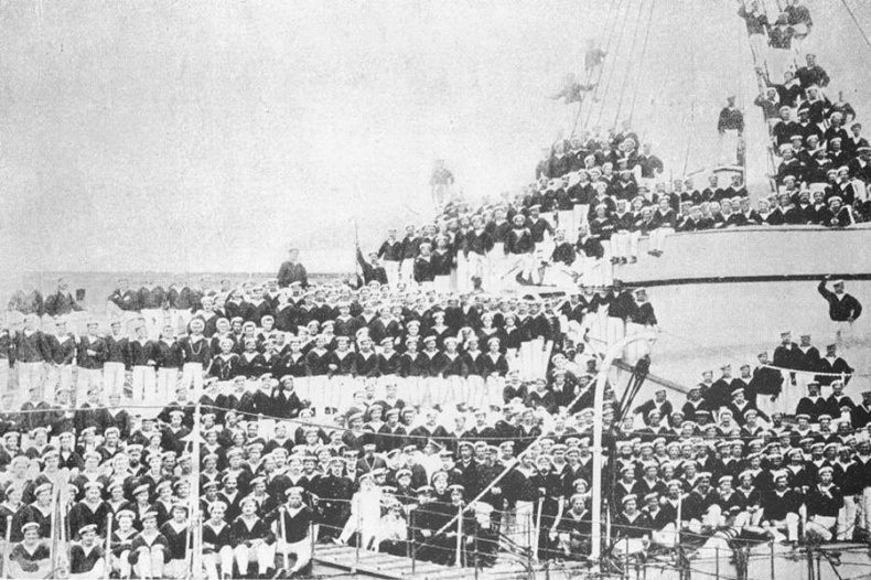 Броненосец “Наварин”. 1888-1905 гг. Броненосец “Наварин”. 1888-1905 гг.