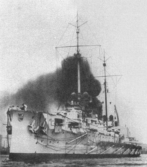 Броненосные крейсера “Шарнхорст”, “Гнейзенау” и “Блюхер” (1905-1914) Броненосные крейсера “Шарнхорст”, “Гнейзенау” и “Блюхер” (1905-1914)