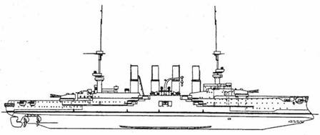 Броненосные крейсера “Шарнхорст”, “Гнейзенау” и “Блюхер” (1905-1914) Броненосные крейсера “Шарнхорст”, “Гнейзенау” и “Блюхер” (1905-1914)