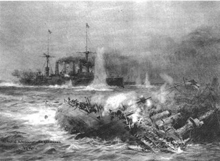 Броненосные крейсера “Шарнхорст”, “Гнейзенау” и “Блюхер” (1905-1914) Броненосные крейсера “Шарнхорст”, “Гнейзенау” и “Блюхер” (1905-1914)
