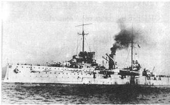 Броненосные крейсера “Шарнхорст”, “Гнейзенау” и “Блюхер” (1905-1914) Броненосные крейсера “Шарнхорст”, “Гнейзенау” и “Блюхер” (1905-1914)