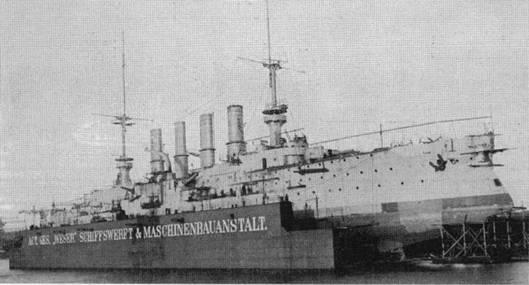 Броненосные крейсера “Шарнхорст”, “Гнейзенау” и “Блюхер” (1905-1914) Броненосные крейсера “Шарнхорст”, “Гнейзенау” и “Блюхер” (1905-1914)