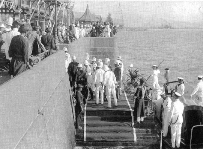 Броненосные крейсера “Шарнхорст”, “Гнейзенау” и “Блюхер” (1905-1914) Броненосные крейсера “Шарнхорст”, “Гнейзенау” и “Блюхер” (1905-1914)