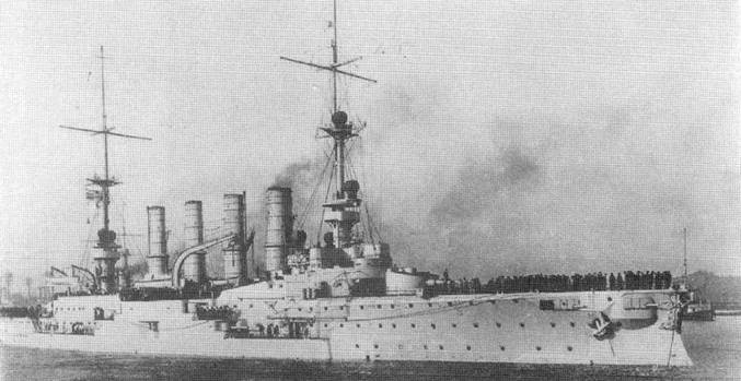 Броненосные крейсера “Шарнхорст”, “Гнейзенау” и “Блюхер” (1905-1914) Броненосные крейсера “Шарнхорст”, “Гнейзенау” и “Блюхер” (1905-1914)