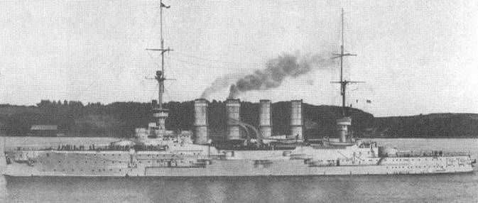 Броненосные крейсера “Шарнхорст”, “Гнейзенау” и “Блюхер” (1905-1914) Броненосные крейсера “Шарнхорст”, “Гнейзенау” и “Блюхер” (1905-1914)