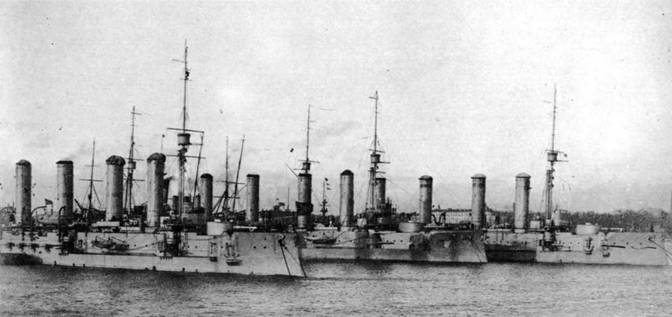 Броненосные крейсера типа “Адмирал Макаров”. 1906-1925 гг. Броненосные крейсера типа “Адмирал Макаров”. 1906-1925 гг.