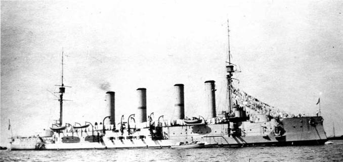Броненосные крейсера типа “Адмирал Макаров”. 1906-1925 гг. Броненосные крейсера типа “Адмирал Макаров”. 1906-1925 гг.