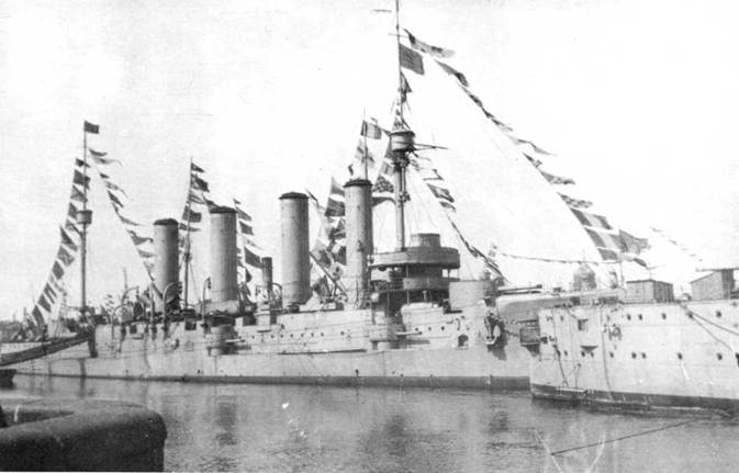 Броненосные крейсера типа “Адмирал Макаров”. 1906-1925 гг. Броненосные крейсера типа “Адмирал Макаров”. 1906-1925 гг.