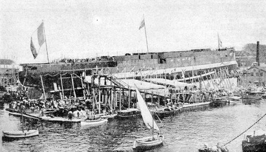 Броненосный крейсер "Баян"(1897-1904) Броненосный крейсер "Баян"(1897-1904)