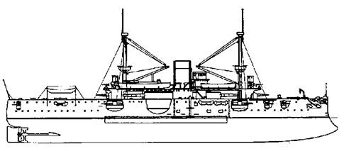 Броненосцы Соединенных Штатов Америки "Мэн", "Техас", "Индиана", "Массачусетс", "Орегон" и "Айова" Броненосцы Соединенных Штатов Америки "Мэн", "Техас", "Индиана", "Массачусетс", "Орегон" и "Айова"