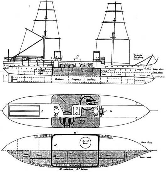Броненосцы типа «Инфлексибл» (1874-1908) Броненосцы типа «Инфлексибл» (1874-1908)