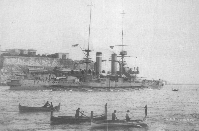 Броненосцы типов “Центурион”, “Ринаун” и “Трайомф”. 1890-1920 гг. Броненосцы типов “Центурион”, “Ринаун” и “Трайомф”. 1890-1920 гг.