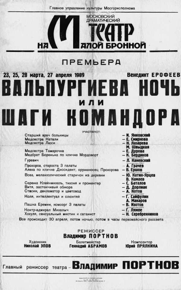 Венедикт Ерофеев: посторонний Венедикт Ерофеев: посторонний