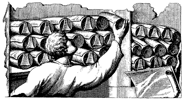 Книга на книжной полке Книга на книжной полке