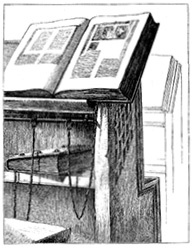 Книга на книжной полке Книга на книжной полке