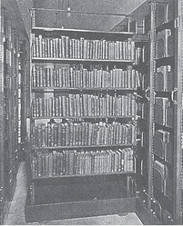 Книга на книжной полке Книга на книжной полке