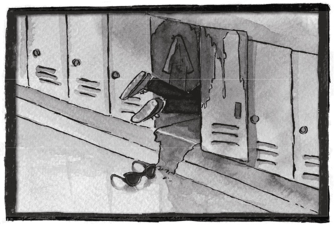 Школа Жуткинса. Шкафчик съел Люси! Школа Жуткинса. Шкафчик съел Люси!